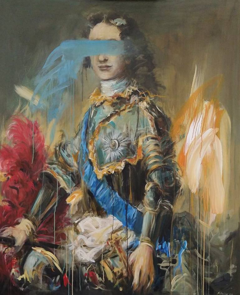 Peter The Great 120cm x 100cm by Mandy Racine